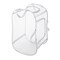 Whitmor Whitmor White Fabric Collapsible Hamper 5588-7485-GG - alternate 1